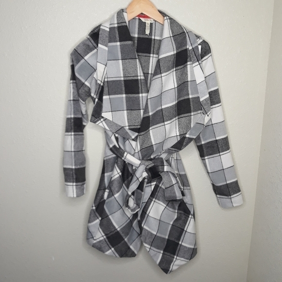 Matilda Jane Check it Twice wrap jacket XS - Picture 2 of 8